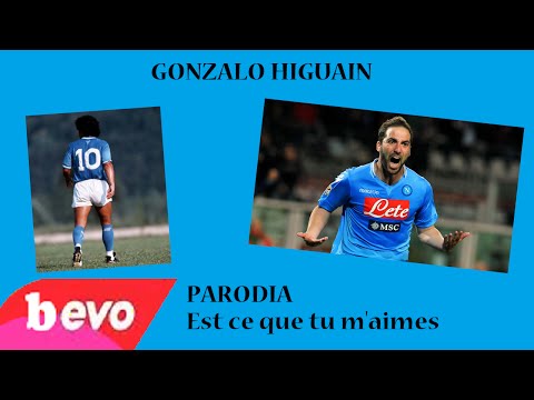 GONZALO HIGUAIN - Parodia Ita Est ce que tu m'aimes