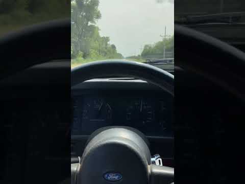 1989 foxbody mustang acceleration AOD FTI Converter 4.10 gears