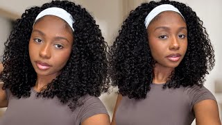 MUST HAVE Throw On & Go Everyday Glam Easy Half Wig! 😍🔥| Flawless Curls & No Effort | QVR hair 