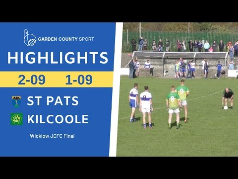 Wicklow Junior C Football Championship Final - St Pats v Kilcoole | Highlights