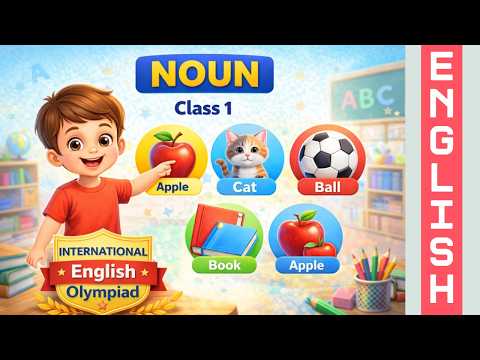 International English Olympiad (SOF) Class 1: Noun Practice