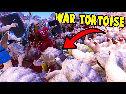 Ultimate Epic Battle Simulator NEW UPDATE! - SUPER WAR TORTOISE + Animals vs Humans! - UEBS Gameplay