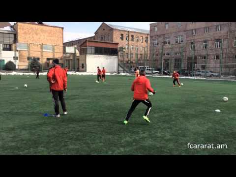 FC Ararat Yerevan first training in 2015
