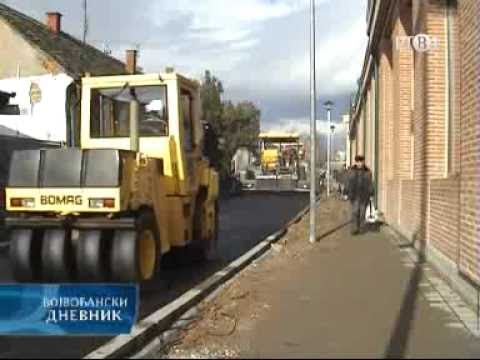 Asfaltiranje ulica do Carske palate