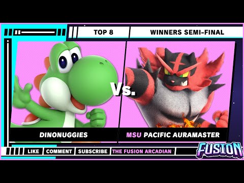 The Fusion Arcadian 12 - Top 8 - DinoNuggies (Yoshi) VS Pacific Auramaster (Incineroar) - SSBU