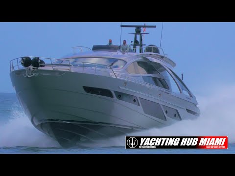 IS THE PERSHING 9X A BEAST OR WHAT?  HAULOVER INLET | YACHTING HUB MIAMI