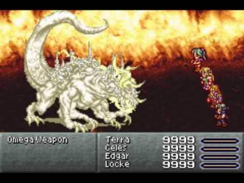 Final Fantasy VI Advance wtf the hardest boss in gba history omega weapon