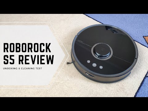 The Roborock S5 Unboxing, Review, Cleaning Test