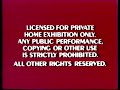 Dark Red FBI Warnings 1984 1991