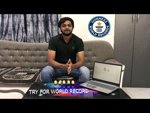 Most Ferrero Rocher Chocolates Eaten in One Minute - Guinness World Record | Pranay Joshi