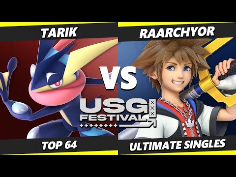 USGF 2025 - Tarik (Greninja) Vs. Raarchyor (Sora) Smash Ultimate - SSBU