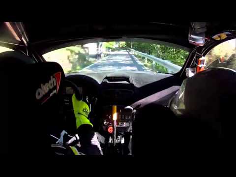 Camera car 2° Rally Camunia 2015 Spatti / Cotti Renault Clio R3C 7° Assoluti