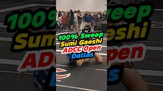 ADCC Open Dallas : 100% Sweep Sumi Gaeshi From Butterfly