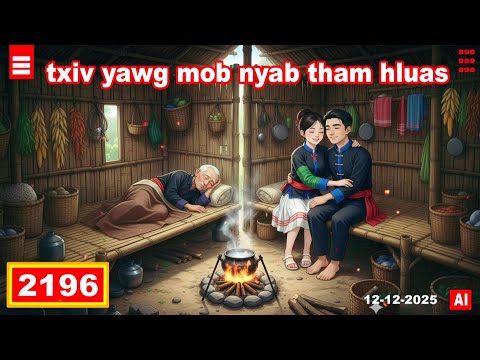 dab hais hmoob - 2196 - 12-12-2025 txiv yawg mob nyab tham hluas nraug, ลูกสะใภ้, daughter-in-law.
