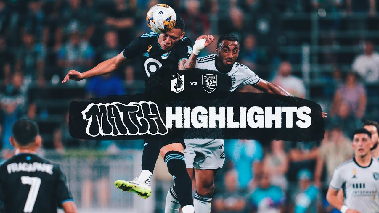 Minnesota United vs SJ Earthquakes highlights