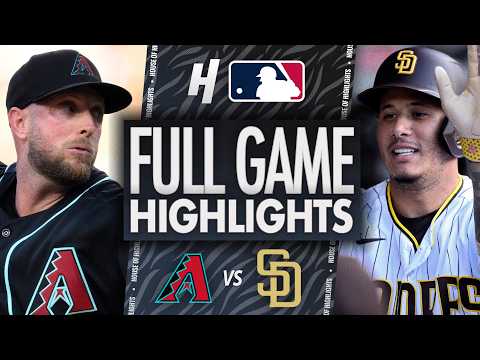響尾蛇 vs 教士 - 2026 MLB賽季 7/9 整場比賽精彩回顧 🔥 (Arizona Diamondbacks vs San Diego Padres - FULL GAME HIGHLIGHTS 🔥 July 9, 2026 MLB Season)