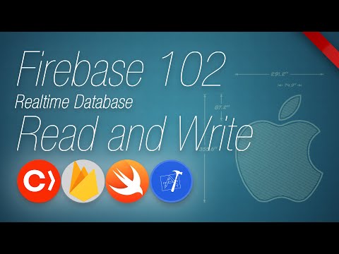 Firebase 102 | Realtime Database Read and Write | using Swift and XCode