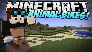Minecraft | ANIMAL BIKES! (Ride every single mob!) | Mod Showcase [1.5.2]