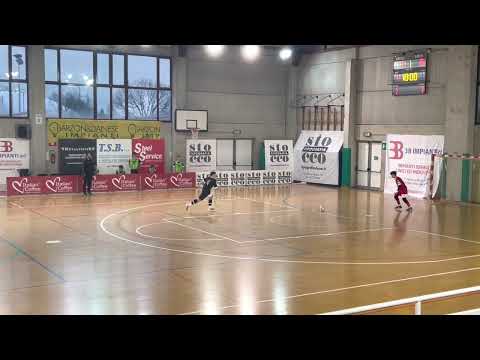 21/01/23 Primo tempo Petrarca - Altovicentino Futsal = 4-0