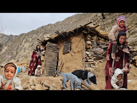 Today, Khadija gave Najla the medicines the doctor had given her and made soup for the children.