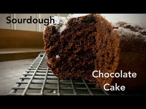 Sourdough Chocolate Cake