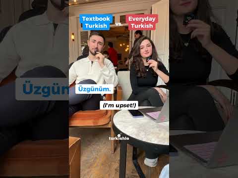 TextbookTurkish vs Everyday Turkish!
