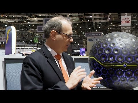 Goodyear Eagle 360 Urban Sphere Tire Concept at the Geneva Motor Show 2017