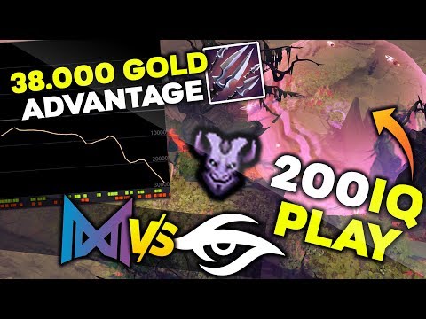NIGMA vs SECRET - WTF 200 IQ PLAY for EPIC 38k NETWORTH COMEBACK - WeSave! Charity Play