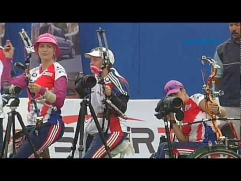 Russia v Great Britain – compound open women team gold | Turin 2011 World Archery Para Championships