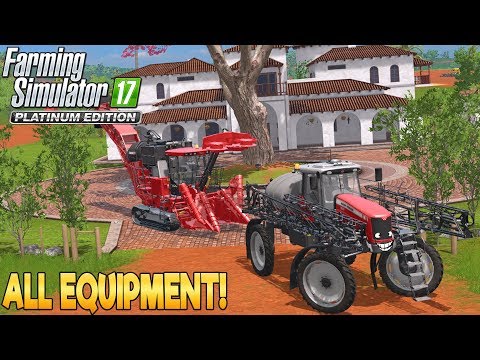Platinum Edition: All Equipment! - Farming Simulator 17 - Simul8 Gaming