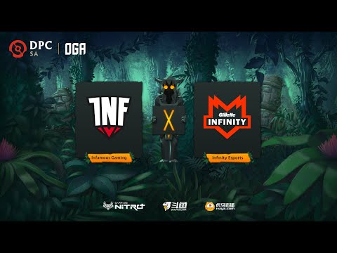 Infamous Gaming vs Infinity Esports | OGA DPC SA Regional League Upper Division (BO3) | - Game 2