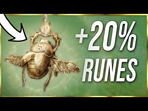 Elden Ring – Farm 20% More Runes PERMANENTLY – Golden Scarab Location Guide!