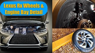Deep Clean 10yr Old Wheels & Engine Bay | Before & After Transformation Lexus RX (vlog 61)