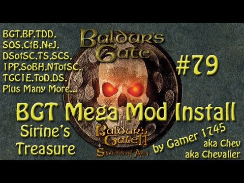 Let's Play Baldur's Gate Trilogy Mega Mod Part 79 - Sirine's Treasure!