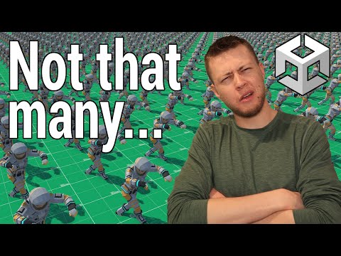 How Many Animated Units Can Unity ECS Handle? [Perf Test]