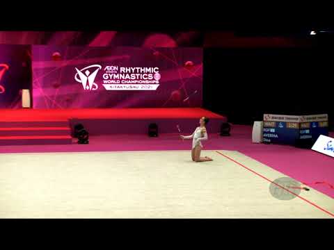 DUSSAN Lina (COL) - 2021 Rhythmic Worlds, Kitakyushu (JPN) - Qualifications Clubs