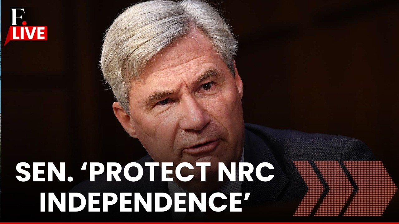 Sen Whitehouse: ‘Political Influence Must Not Compromise the NRC’ | LIVE