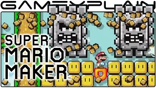 Super Mario Maker - Custom Sound FX, amiibo & Overview Trailer!