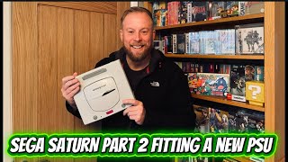 Sega Saturn Part 2 fitting a new PSU #videogames #gaming #gamingchannel 