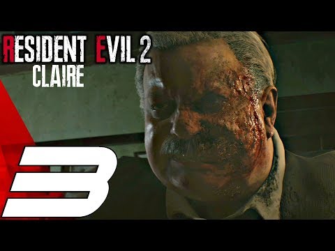 Resident Evil 2 Remake - Claire Walkthrough Part 3 - Electronic Parts & Orphanage (Hardcore Mode)