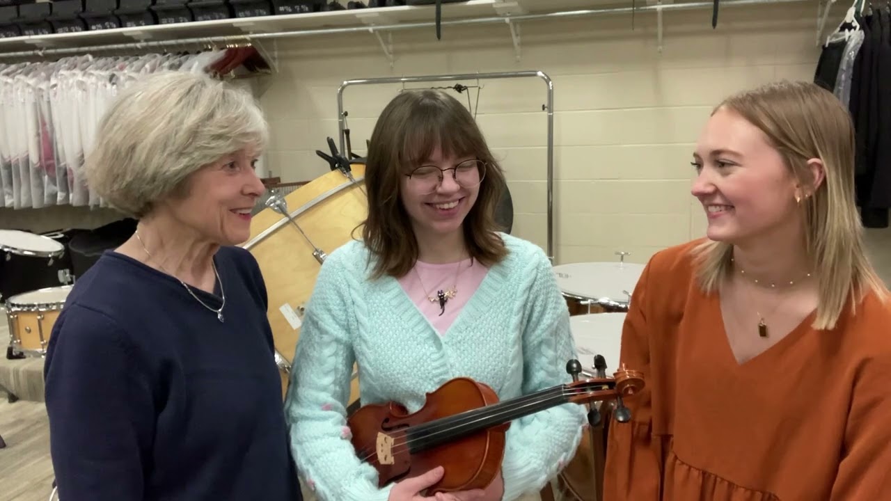 2024 Fremar Scholars Interview Karen Fremar with Adelynn Noland & Makenzie Robertson