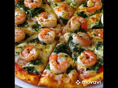 Pizza 🍕 av crevette 🦐