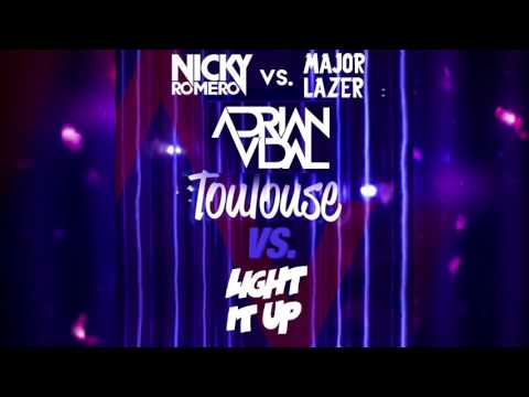 Light It Up Vs. Toulouse - Major Lazer Vs. Nicky Romero - Adrian Vidal Mix