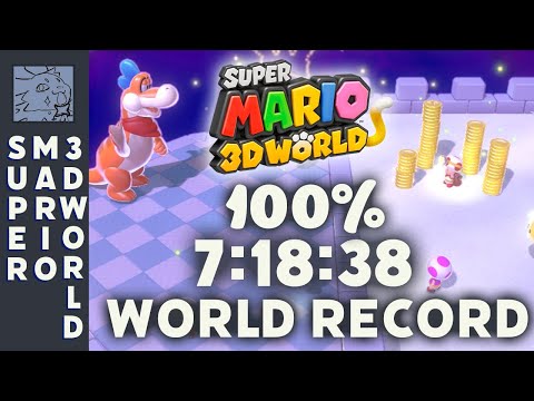 [Former WR] Super Mario 3D World 100%: 7:18:38
