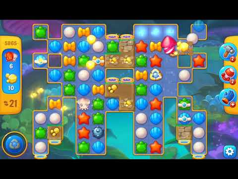 Fishdom 2021 - Level 5865   #playrix #fishdom #gaming