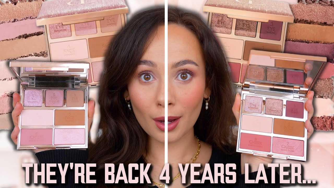 NEW Charlotte Tilbury Instant Look In A Palettes! Pretty Glowing Beauty & Dreamy Bronzed Beauty