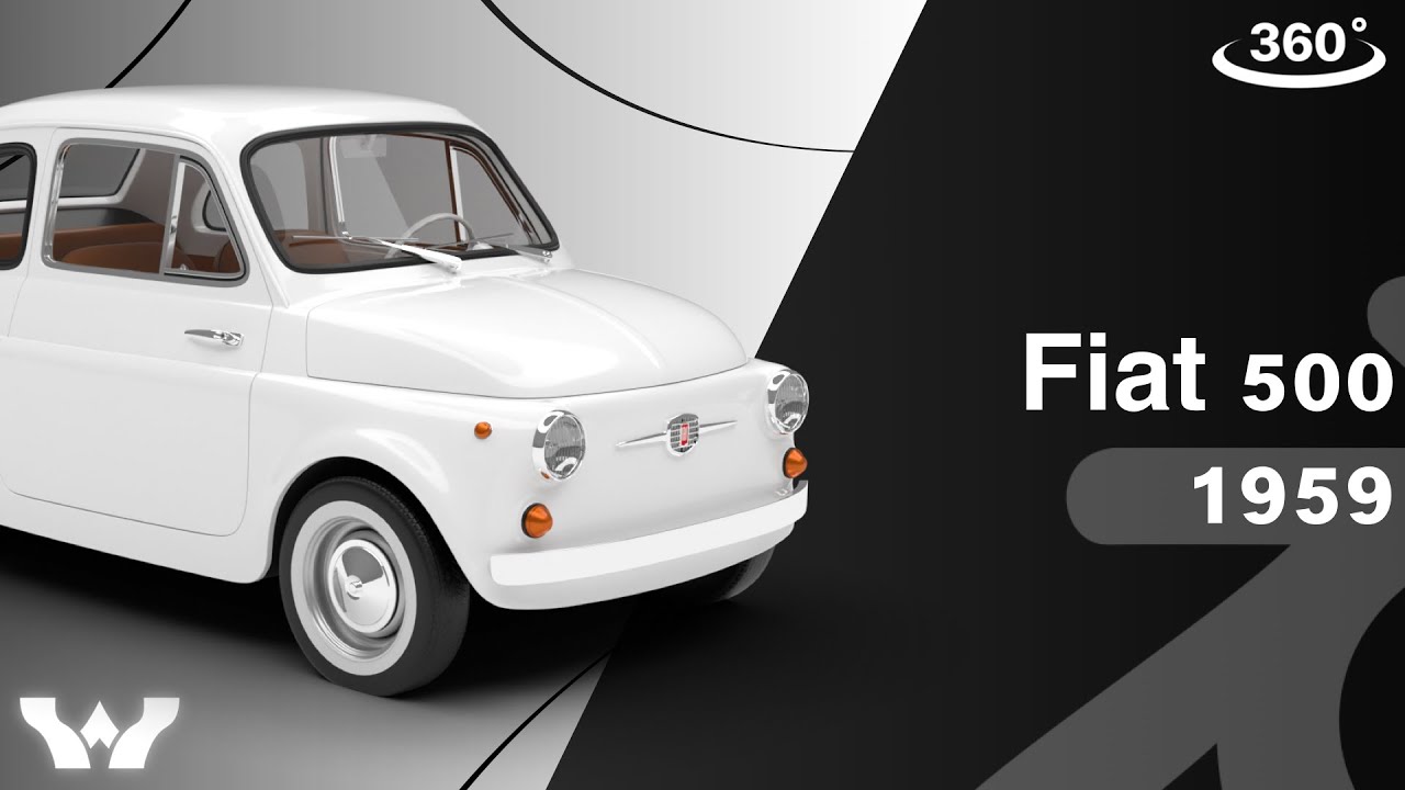 Fiat 500 1959 Modelo 3D