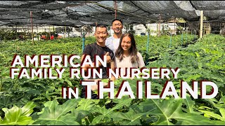 American aroid and orchid nursery in Thailand @Kan