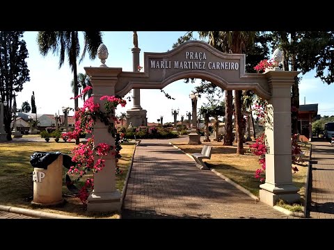 Praça da Matriz de SANTO ANTÔNIO DO PARAÍSO PR