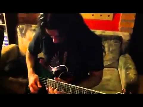 Rodrigo Flausino - gravando solo (recording 2013)